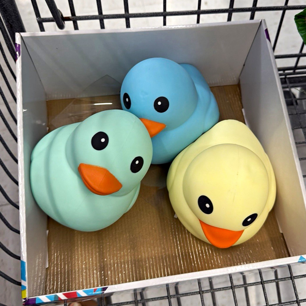 Jumbo Squishy Duck, Squeeze Ball Stress Reliever, Multicolor, sold individually Jumbo Squishy Duck, Squeeze Ball Stress Reliever, Multicolor, sold individually