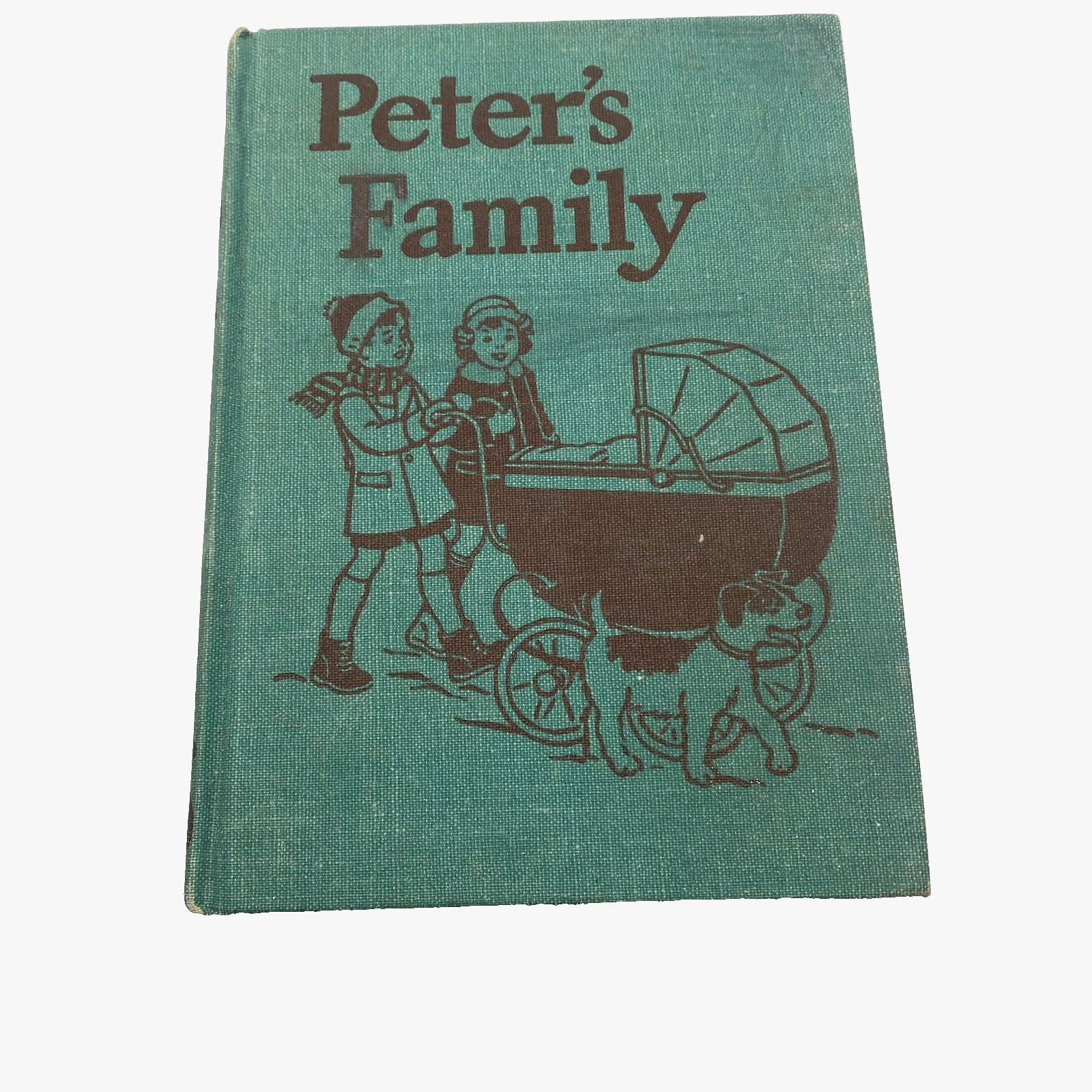 Vintage Peter\'s Family Hanna Gray Scott Foresman Illustrated Hardcover Book