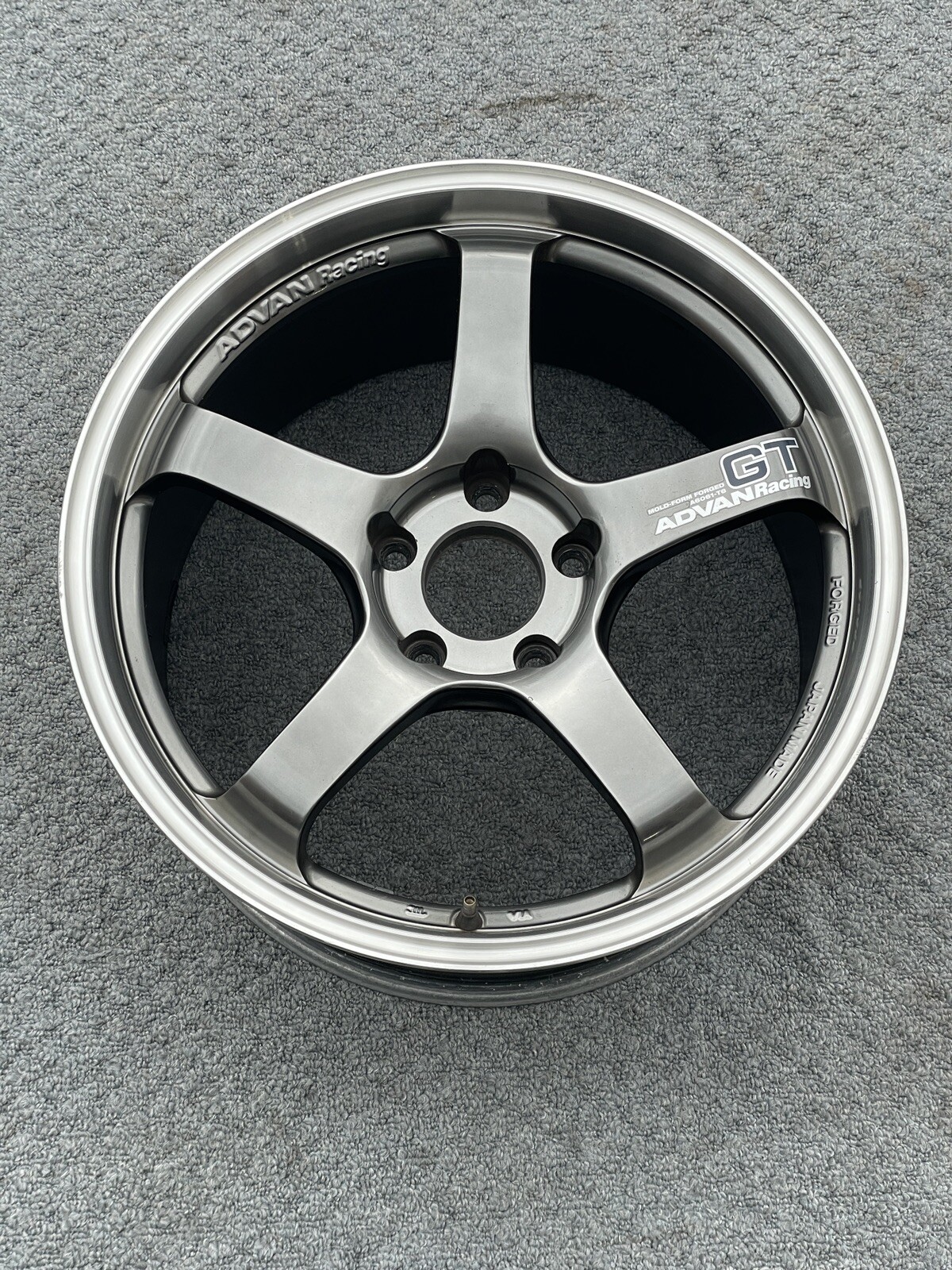 SINGLE Advan Racing GT 18x9.5 +22 5x120 WHEEL RIM JDM BMW M3 CTR e46