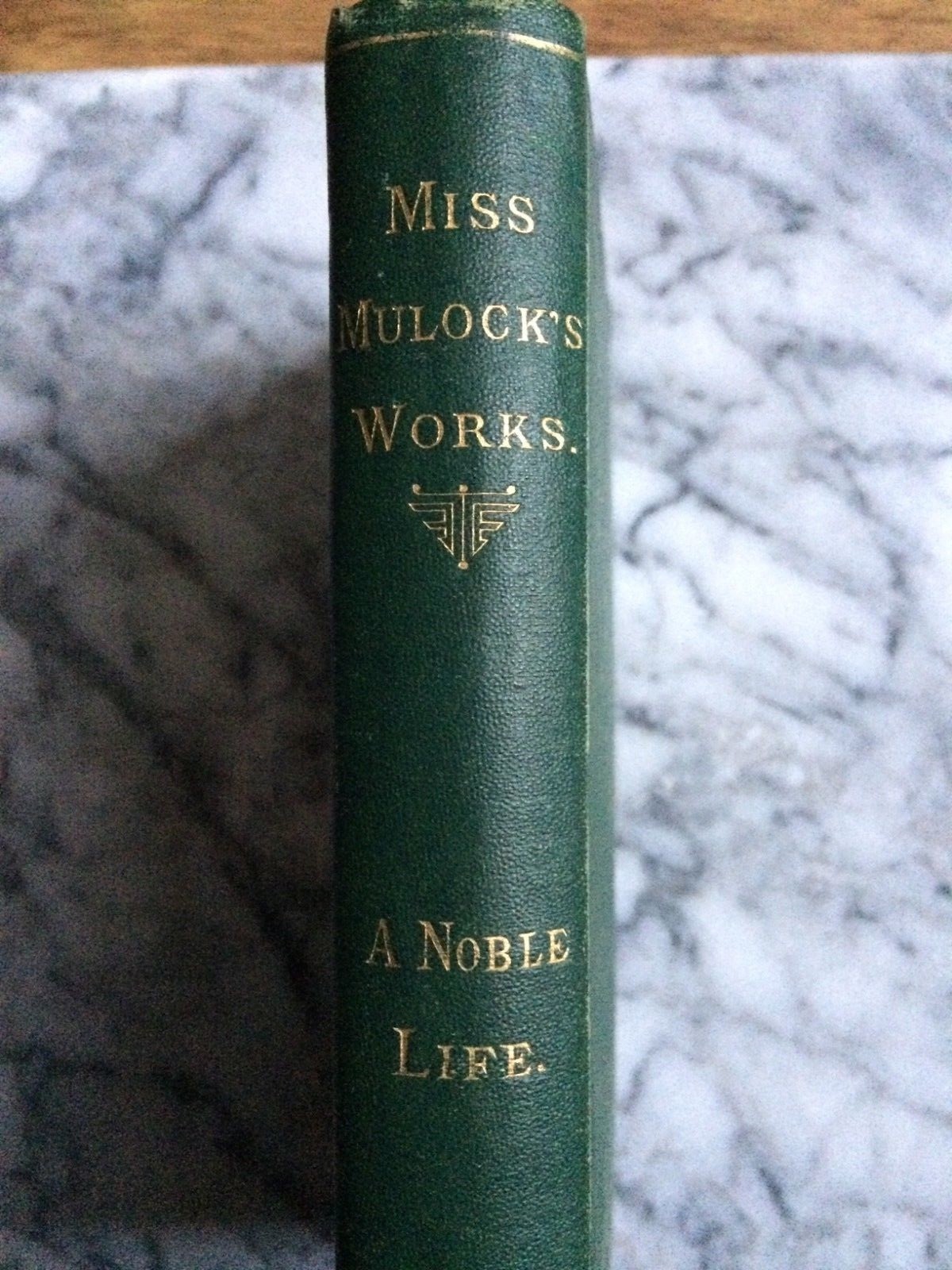 1871 Rare Antique Book Miss Mulock\'s Works Noble Life British Dinah CRAIK Heart