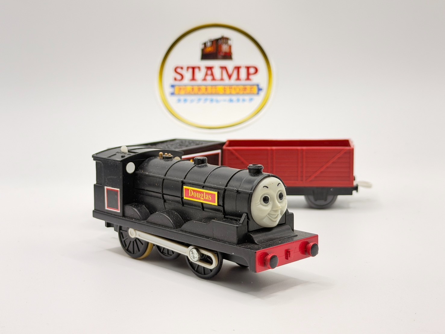 RARE Tomy Trackmaster Plarail Douglas the Scottish Engine