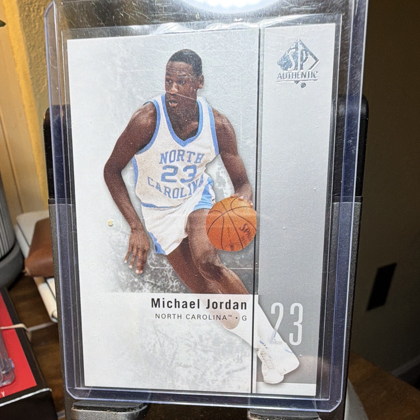 Upper Deck 2011-12 SP Authentic Michael Jordan North Carolina #1 [Base]
