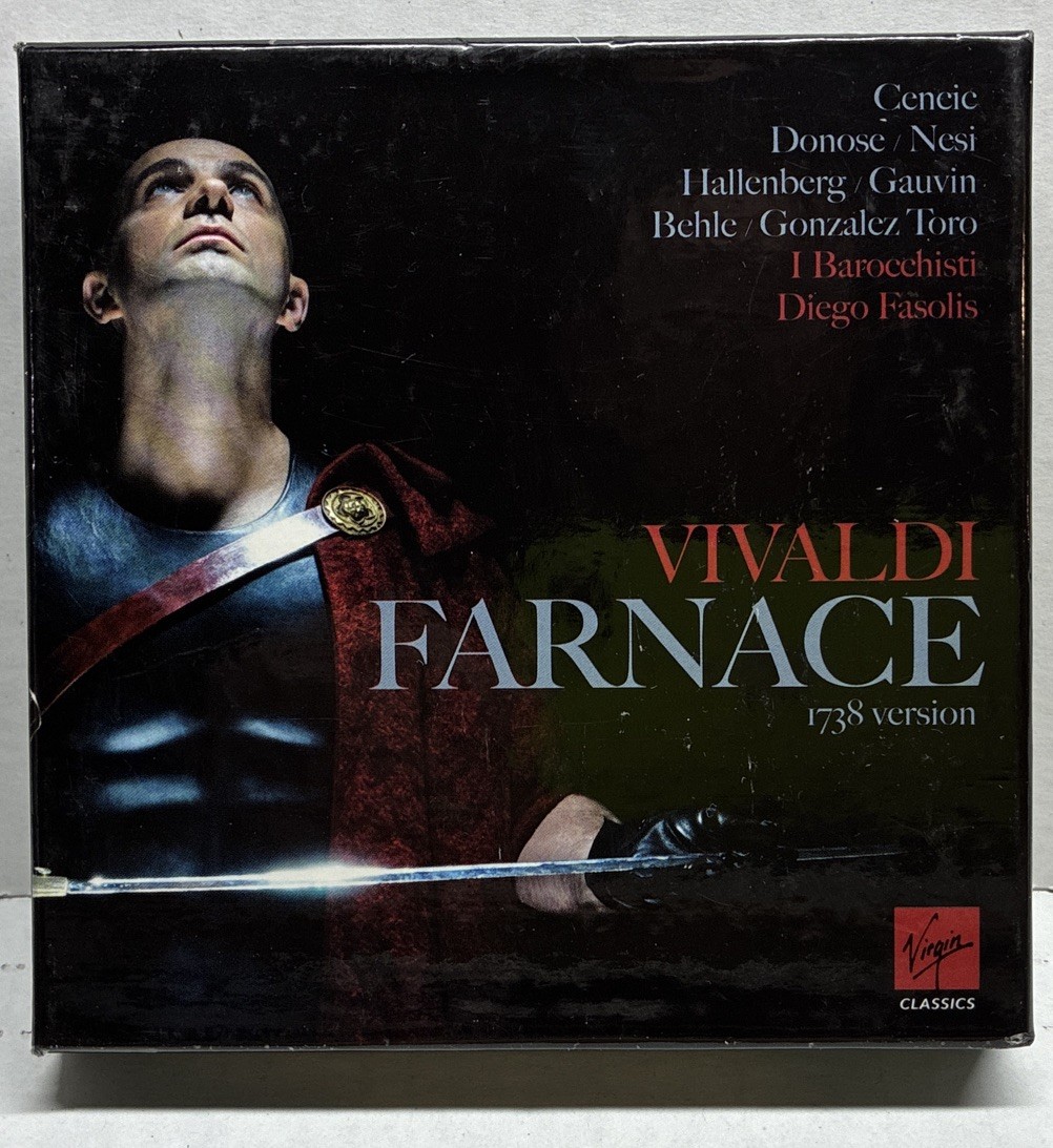 Vivaldi FARNACE (1738 Version) VIRGIN CLASSICS 3-CD Vivaldi FARNACE (1738 Version) VIRGIN CLASSICS 3-CD