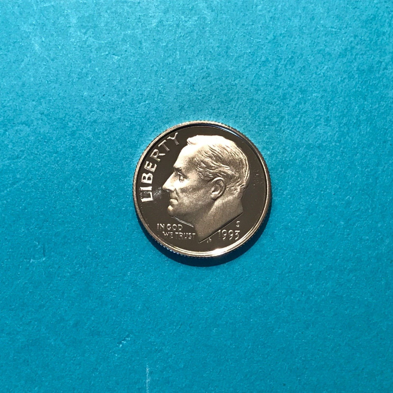 1993 S  Roosevelt  Proof Dime     