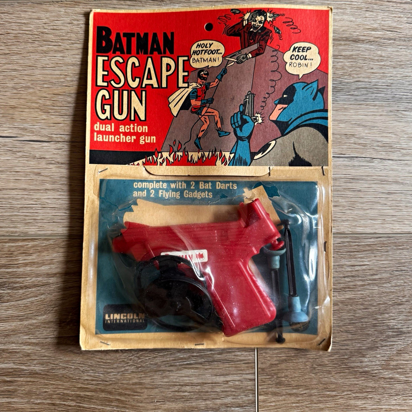 Vintage 1966 Batman Escape Gun by Lincoln International