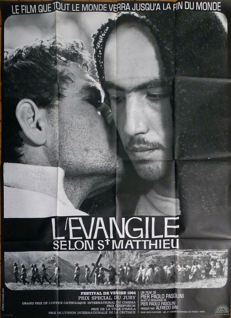 IL VANGELO SECONDO MATTEO - THE GOSPEL ACCORDING TO ST. MATTHEW -PASOLINI POSTER