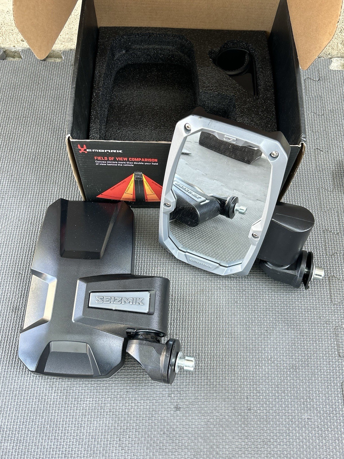 Seizmik Embark UTV SXS Side View Mirror Kit – 1.75” Round Tube Mount (18104) Seizmik Embark UTV SXS Side View Mirror Kit – 1.75” Round Tube Mount (18104)