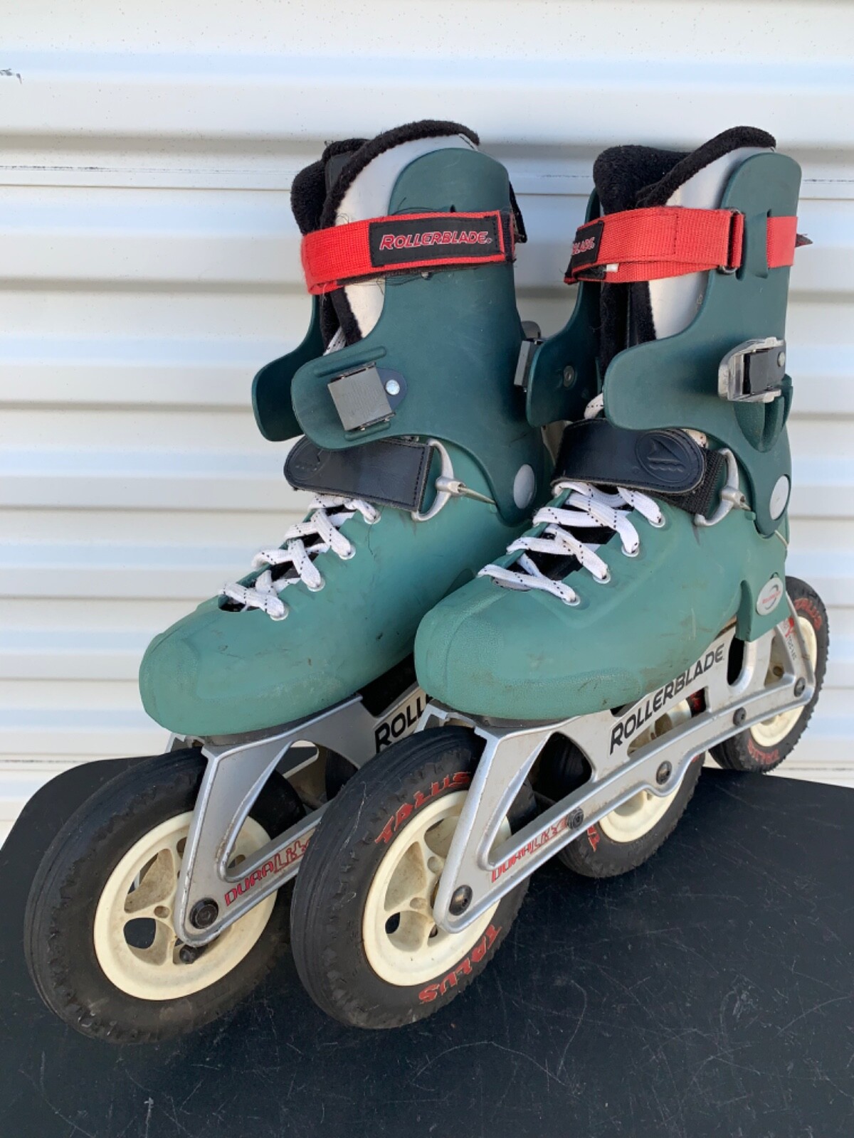 Vintage Rollerblade ‘COYOTE’ Aggressive Off Road Skates Size 9 Made in Italy