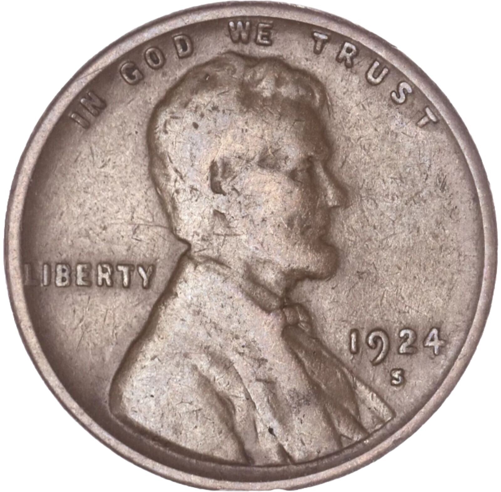 1924-S Lincoln Wheat Cent “Best Value on eBay “ FAST 