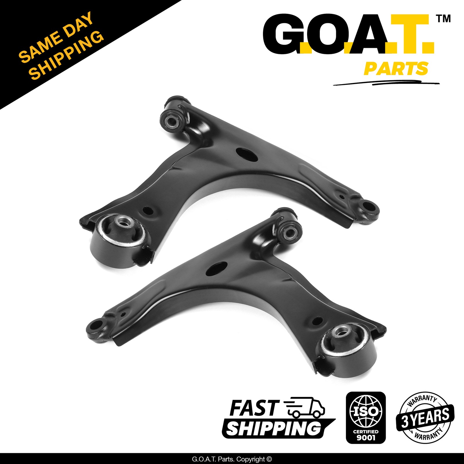 Front Lower Control Arms for 2015-2019 Ford Transit-150 Transit-250 Transit-350