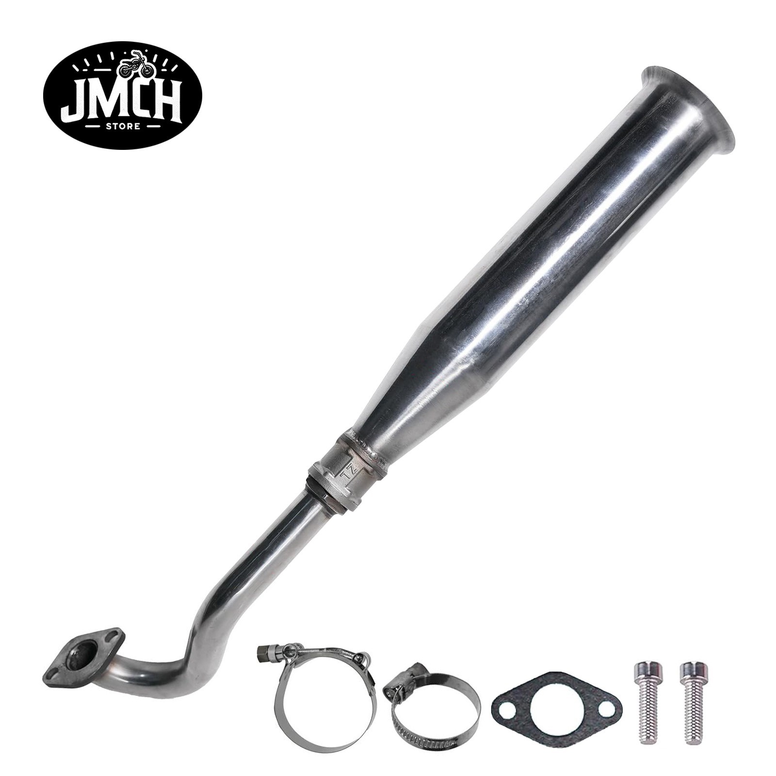 Central Trumpet Pipe Exhaust for Mega Moto MMB80 MMB105 Baja DB30 Predator 212