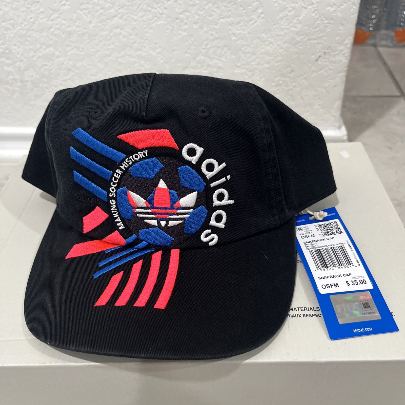 adidas FIFA Classics Soccer Hat Vintage USA 1994 World Cup adidas FIFA Classics Soccer Hat Vintage USA 1994 World Cup