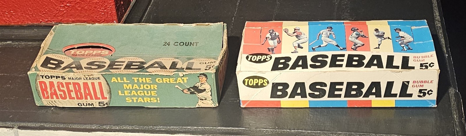 💥 Rare 1962 1966 Topps Baseball 5 Cent Wax Pack Box Nice Boxes Mickey Mantle 🔥 💥 Rare 1962 1966 Topps Baseball 5 Cent Wax Pack Box Nice Boxes Mickey Mantle 🔥