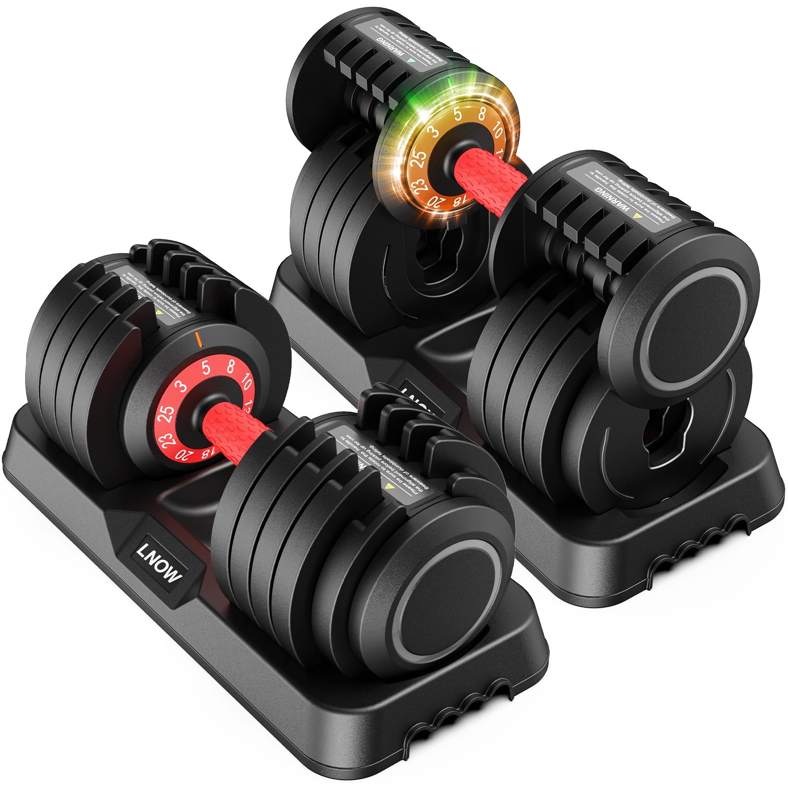 50 Lbs Adjustable Dumbbell Set of 2 Quick Adjustable Weights Dumbbell Home Gym 50 Lbs Adjustable Dumbbell Set of 2 Quick Adjustable Weights Dumbbell Home Gym