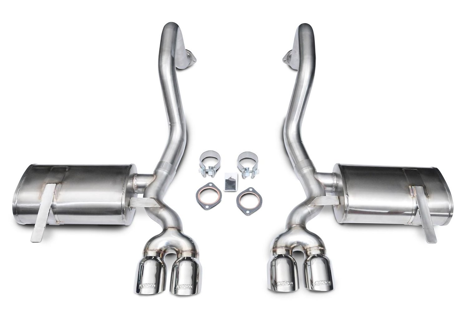 Corsa 14132 Xtreme Axle-Back Exhaust System 1997-2004 Chevy Corvette C5/Z06 5.7L