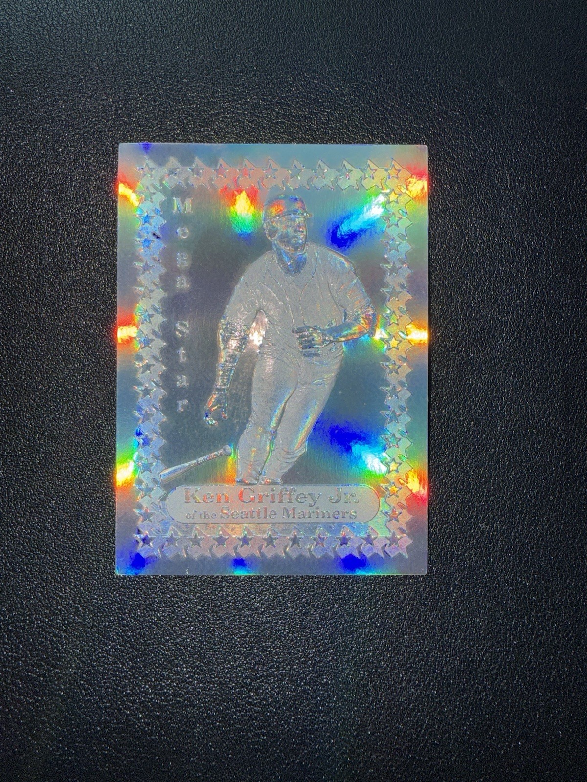 1993 Bleachers - Ken Griffey Jr. #24 Mega Star Silver Holo /5000 1993 Bleachers - Ken Griffey Jr. #24 Mega Star Silver Holo /5000