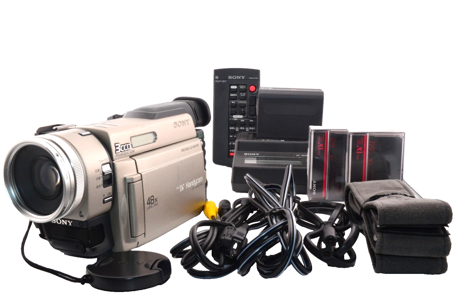 Exc+4 Sony Handycam DCR-TRV900 Mini DV Camcorder Video Camera tested From JAPAN