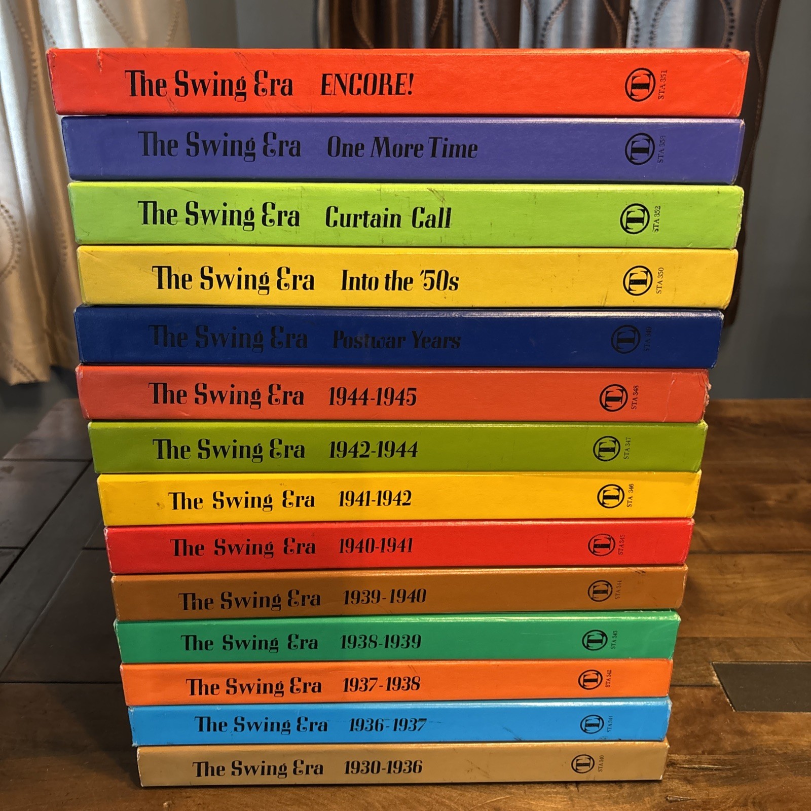14pc VTG Time Life The Swing Era Box Sets 1930 Into The 1950s Vinyl Records