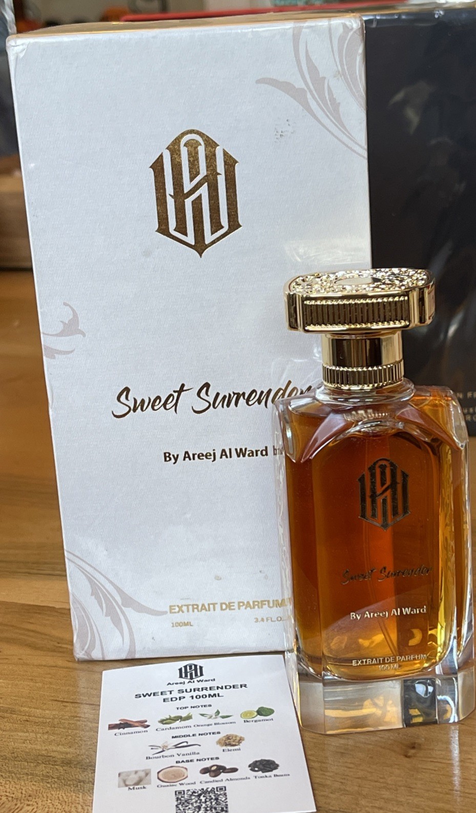 MAISON OUDIQUE SWEET SURRENDER By Areej Al Ward Extrait De Parfum 100ml/3.4oz