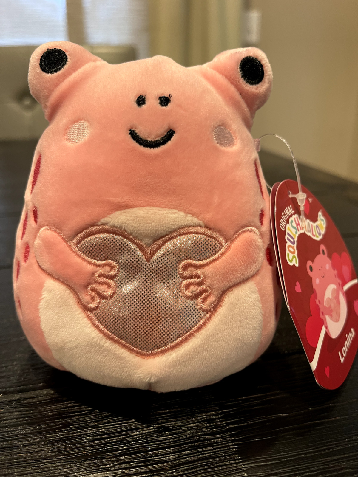 NWT  Squishmallow LONINA the Frog 4.5