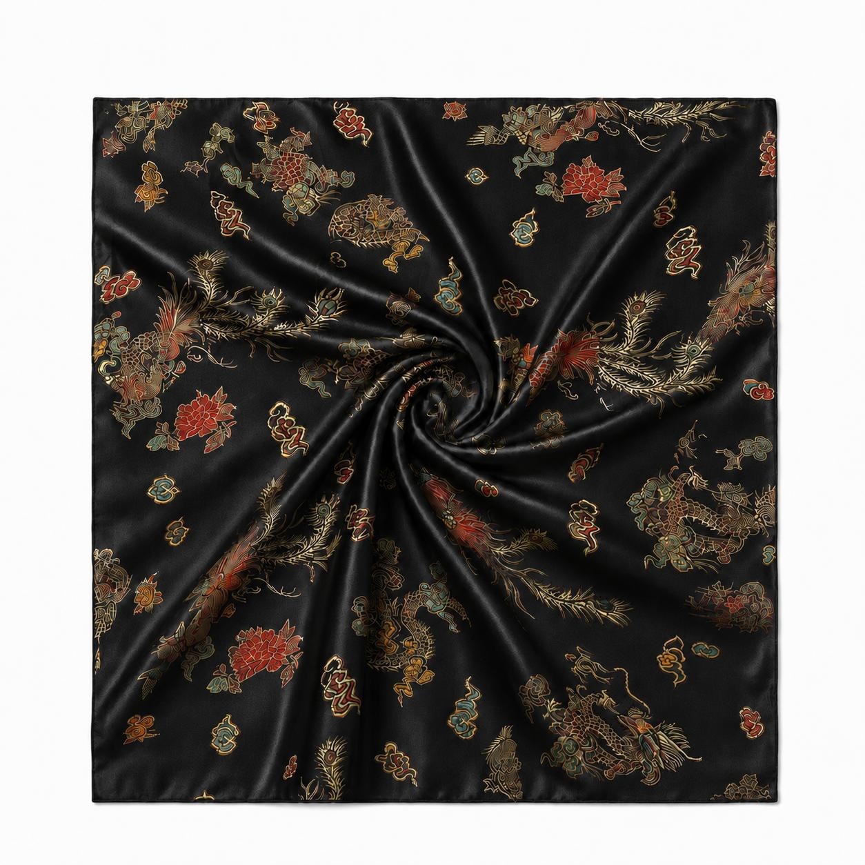 Chinese Dragon Brocade Jacquard Fabric 45\ Chinese Dragon Brocade Jacquard Fabric 45\