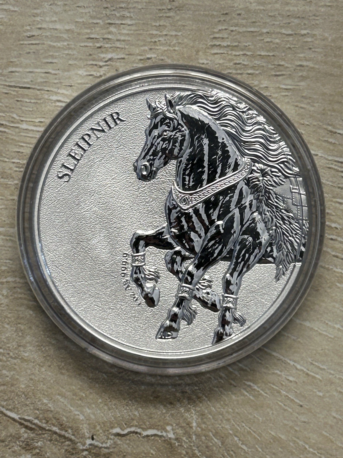 2026 Germania Mint Beasts -  Sleipnir BU 1 oz Silver Coin with COA