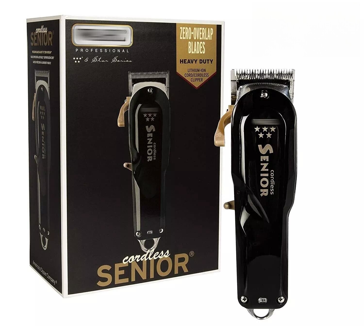 8504-400 Wahl Professional 5-Star Series Cordless Senior Clipper 110-220V NEW