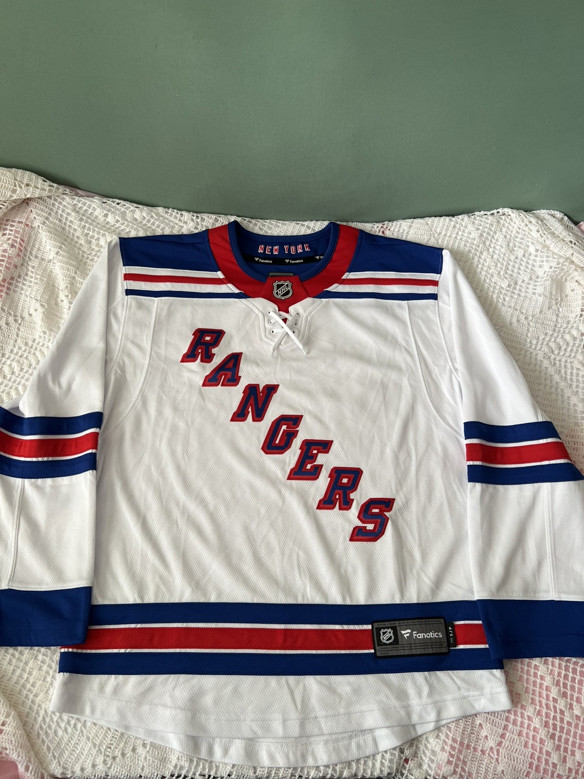 Fanatics New York Rangers Jersey Men’s Size Small NWOT