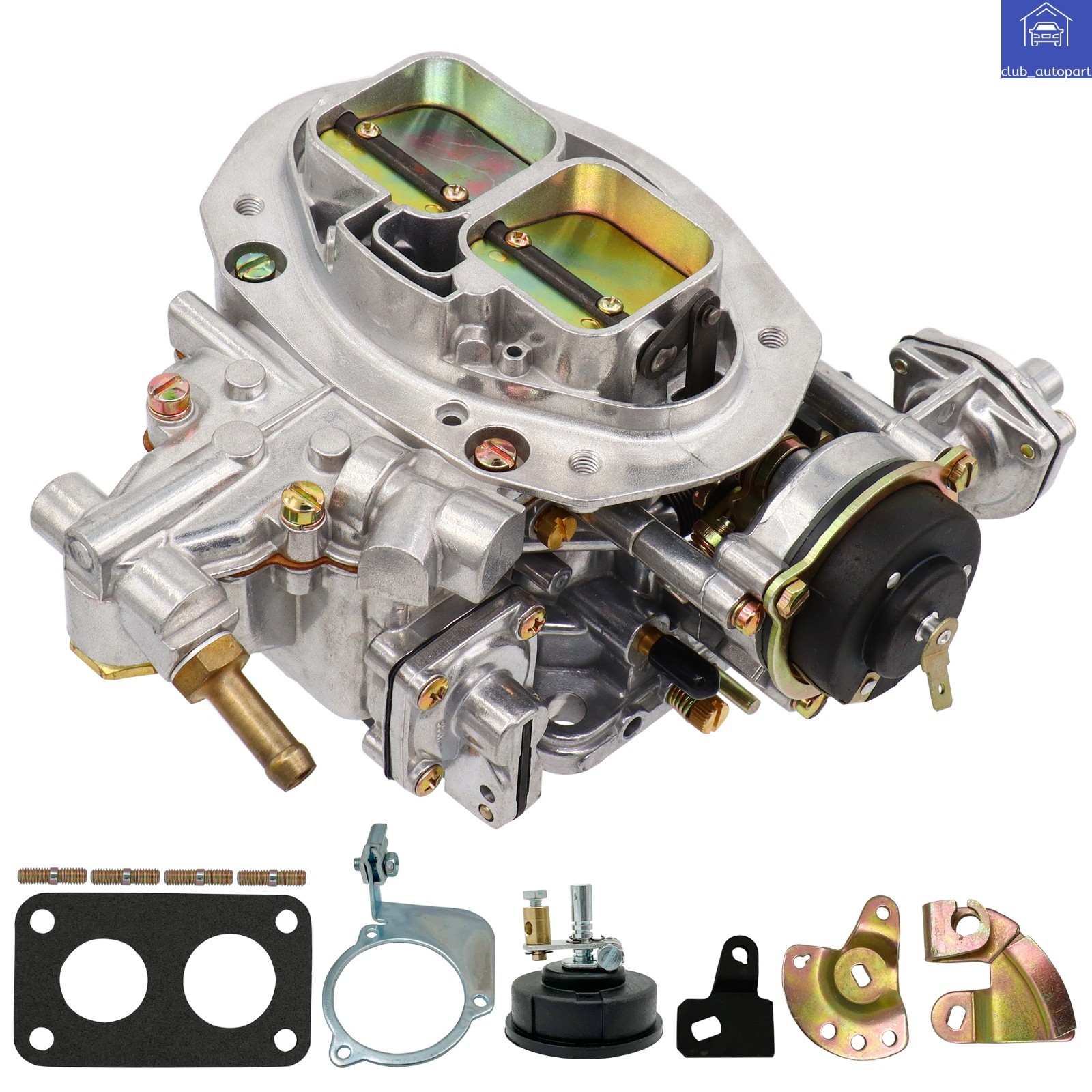 2 Barrel 32/36 Dfev Progressive Carburetor E/choke For Weber Vw Bug Fiat Ford