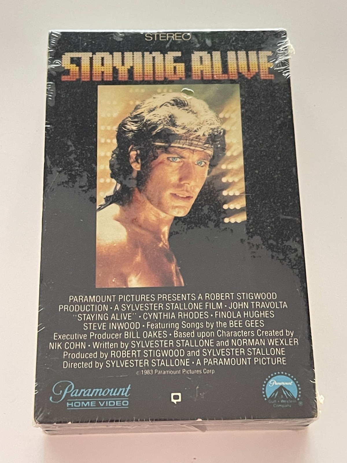 STAYING ALIVE  BETAMAX NOT VHS JOHN TRAVOLTA