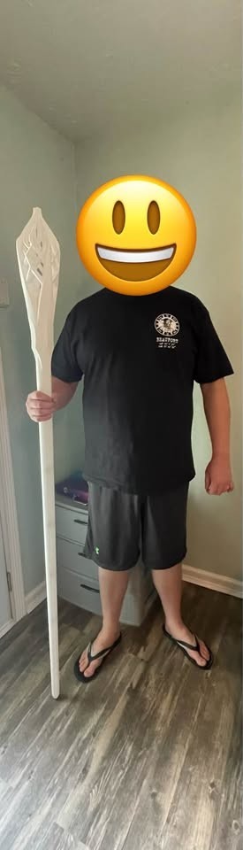 Gandalf the White Light-Up Staff -Over 5 Feet Tall- Perfect Cosplay Prop
