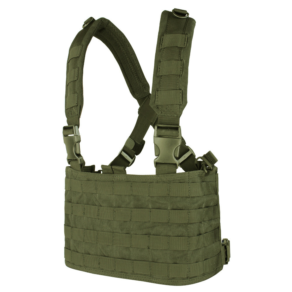 Condor Outdoor MCR4 OPS MOLLE Airsoft Chest Rig Adjustable Tactical Modular Vest