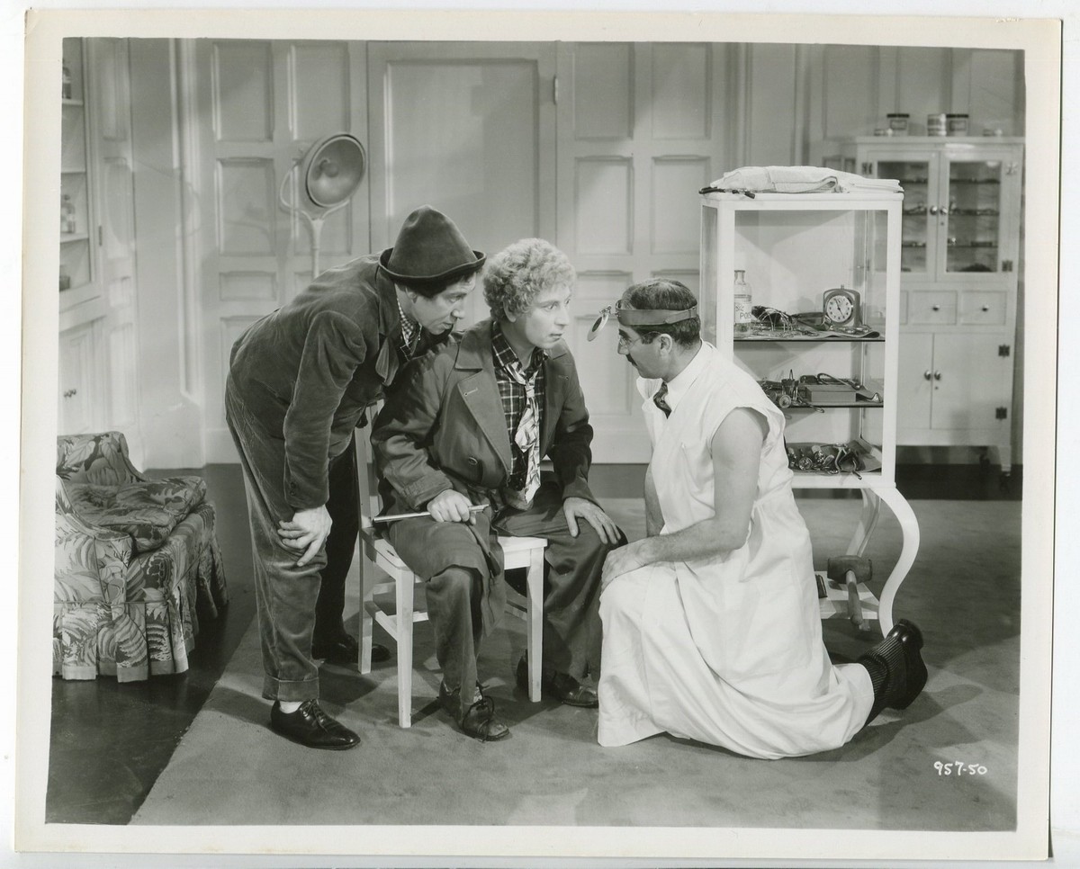 Marx Brothers Groucho, Chico & Harpo 1930s Original Vintage Film Photo J2395