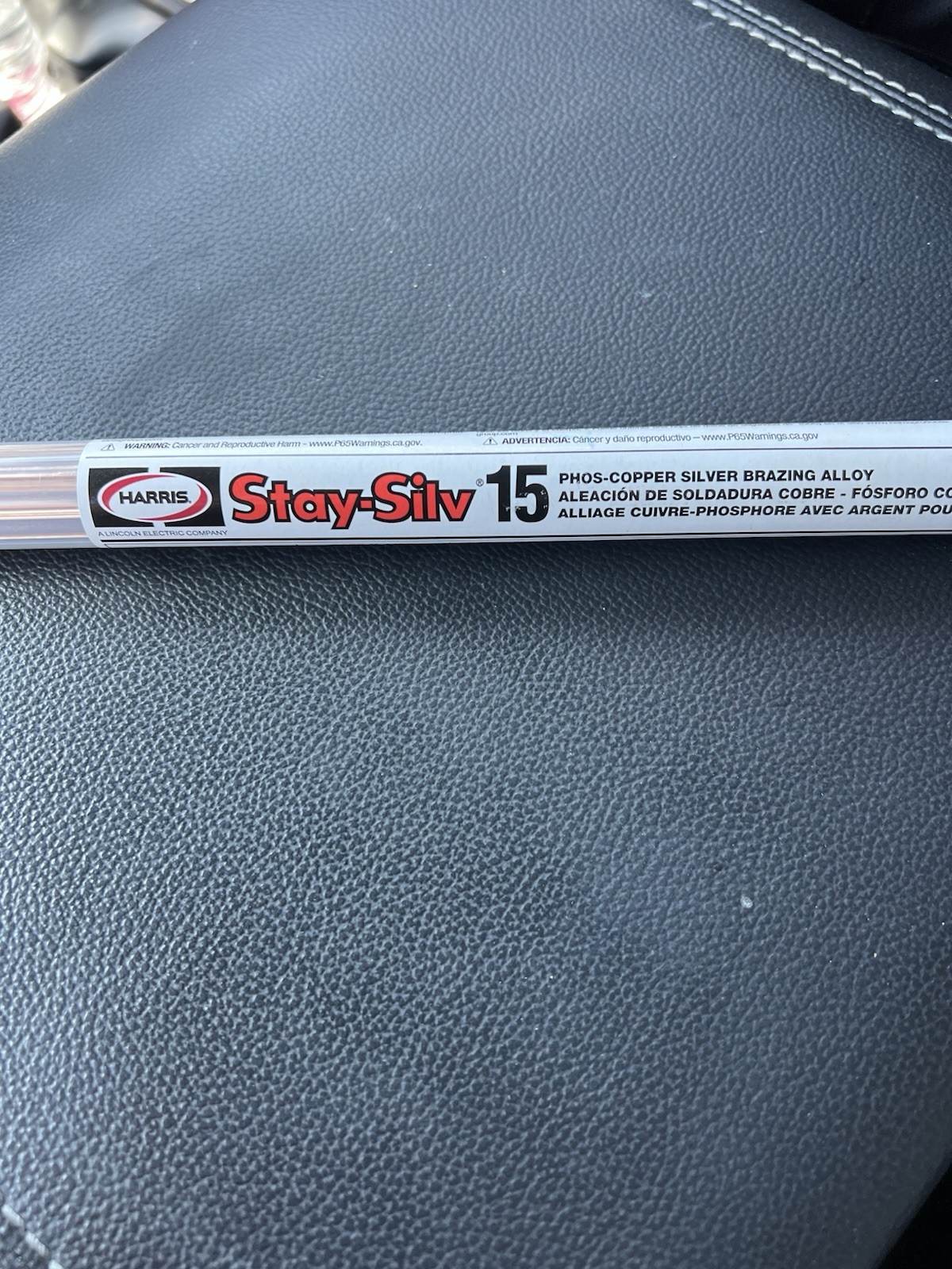 Harris Stay Silv 15 - 15% Silver Brazing Rod 28 Rods/Sticks Harris Stay Silv 15 - 15% Silver Brazing Rod 28 Rods/Sticks