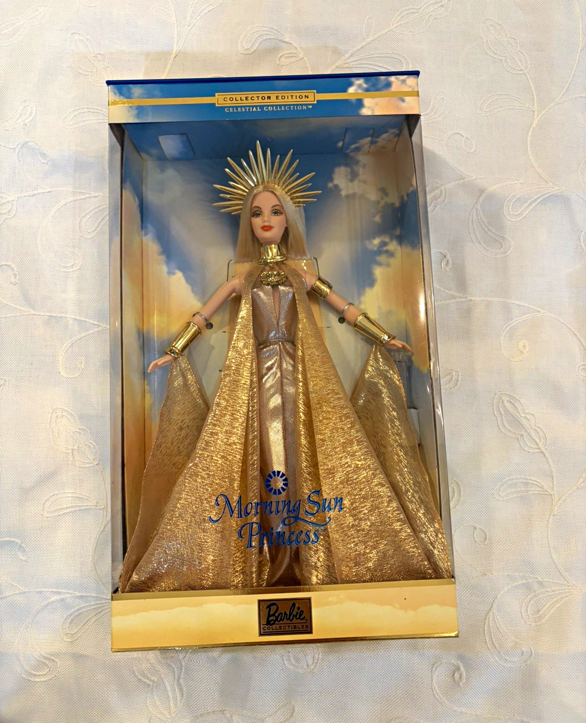 Barbie Collector Morning Sun Princess Doll Emilio Pucci Gold Gown *NRFB*