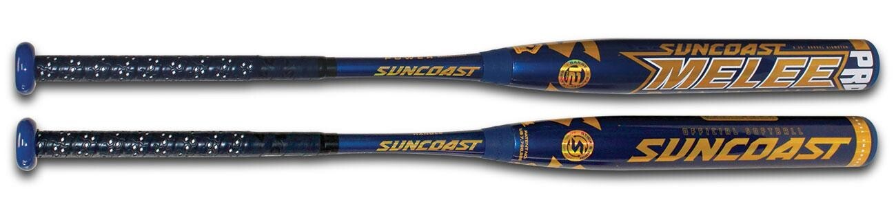 Suncoast 2023 Melee Diamond PRO 12“ Senior Slow-Pitch Softball Bat BT0275 - 27.5
