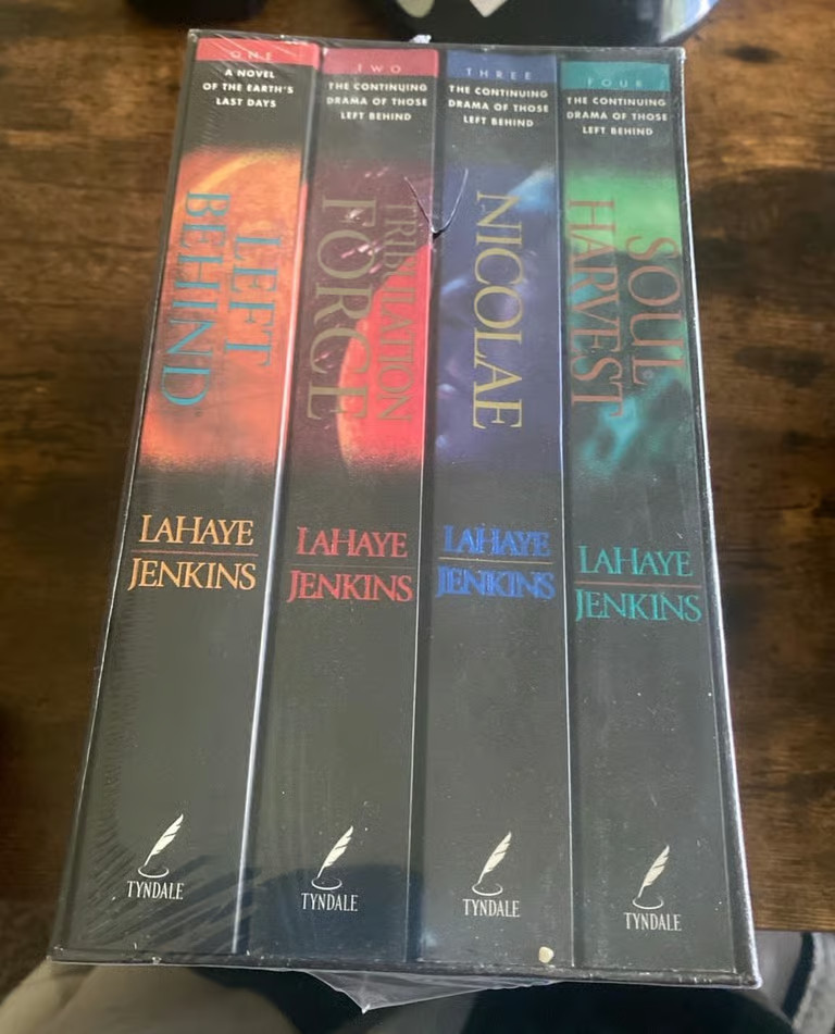 Left behind book collection volumes 1-4 set Laheye Jenkins Brand NEW SEALED