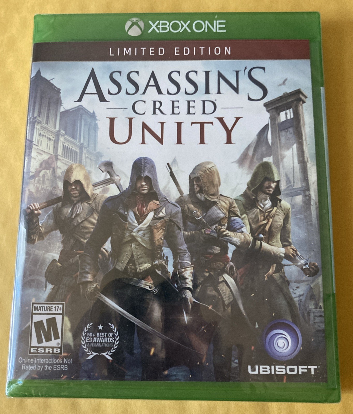 Assassin\'s Creed: Unity Limited Edition (Microsoft Xbox One, 2014) NEW SEALED Assassin\'s Creed: Unity Limited Edition (Microsoft Xbox One, 2014) NEW SEALED