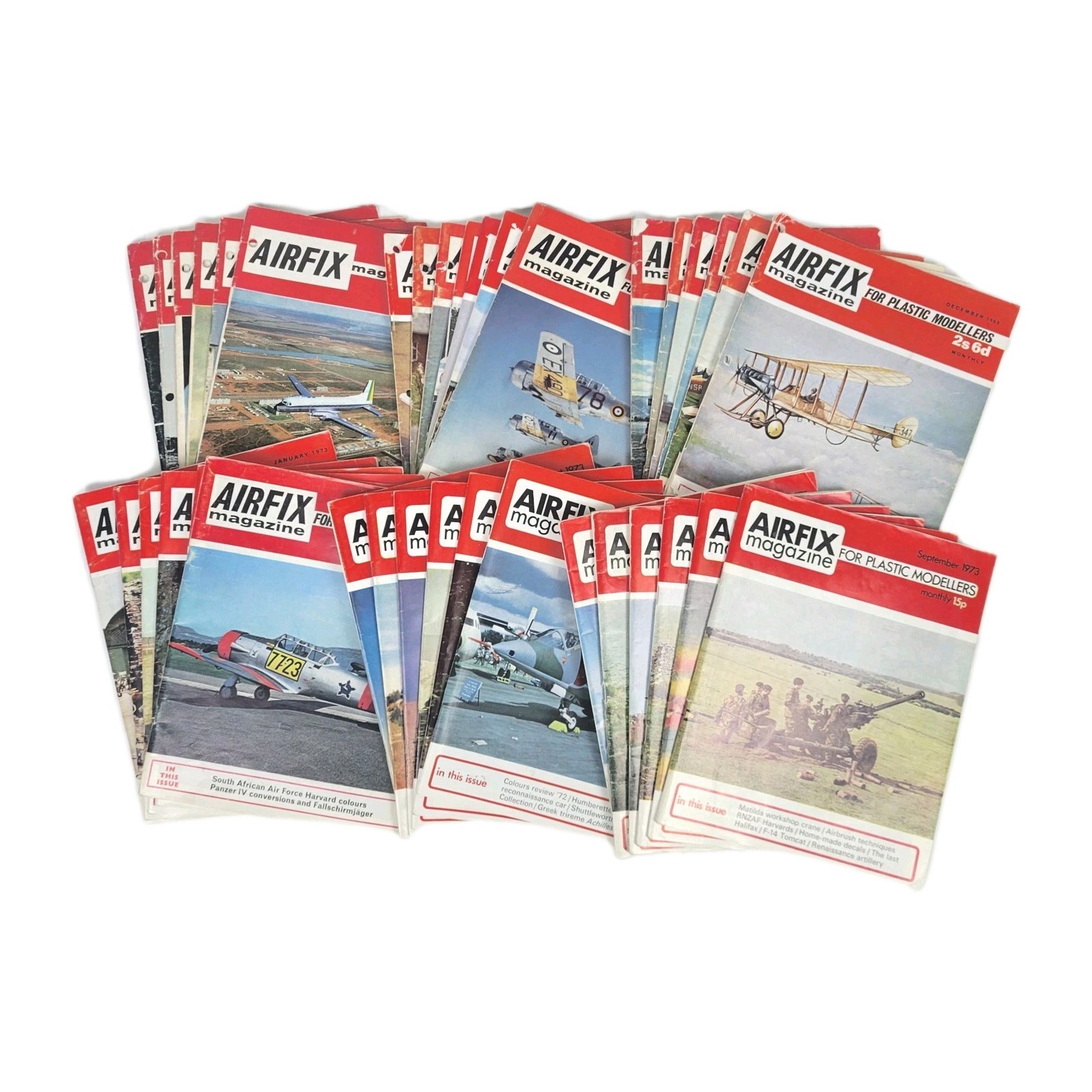 Vtg 1965-75~Airfix Magazine for Plastic Modellers~Volumes 6-8, 10-16~Lot of 37 Vtg 1965-75~Airfix Magazine for Plastic Modellers~Volumes 6-8, 10-16~Lot of 37