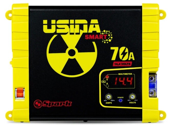 USINA 70A POWER SUPPLY AND CHARGER PLUS - 12V