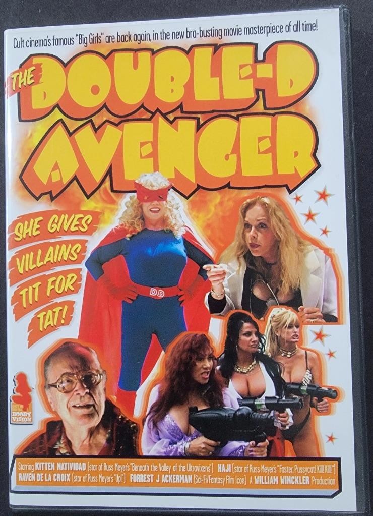 THE DOUBLE D AVENGER DVD VIDEO