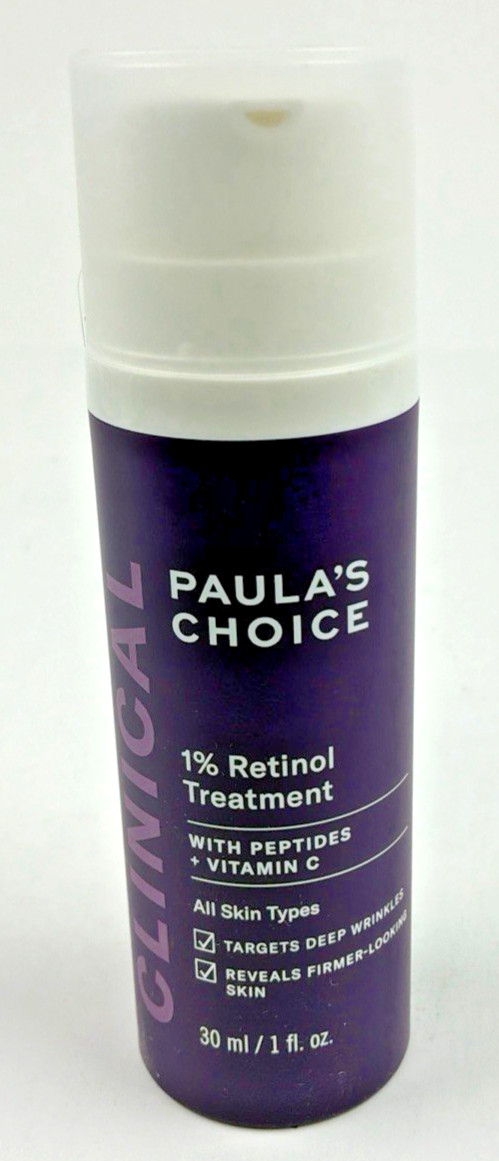 Paula\'s Choice 1% Retinol Treatment ALL SKIN  1oz  Vita C Peptides