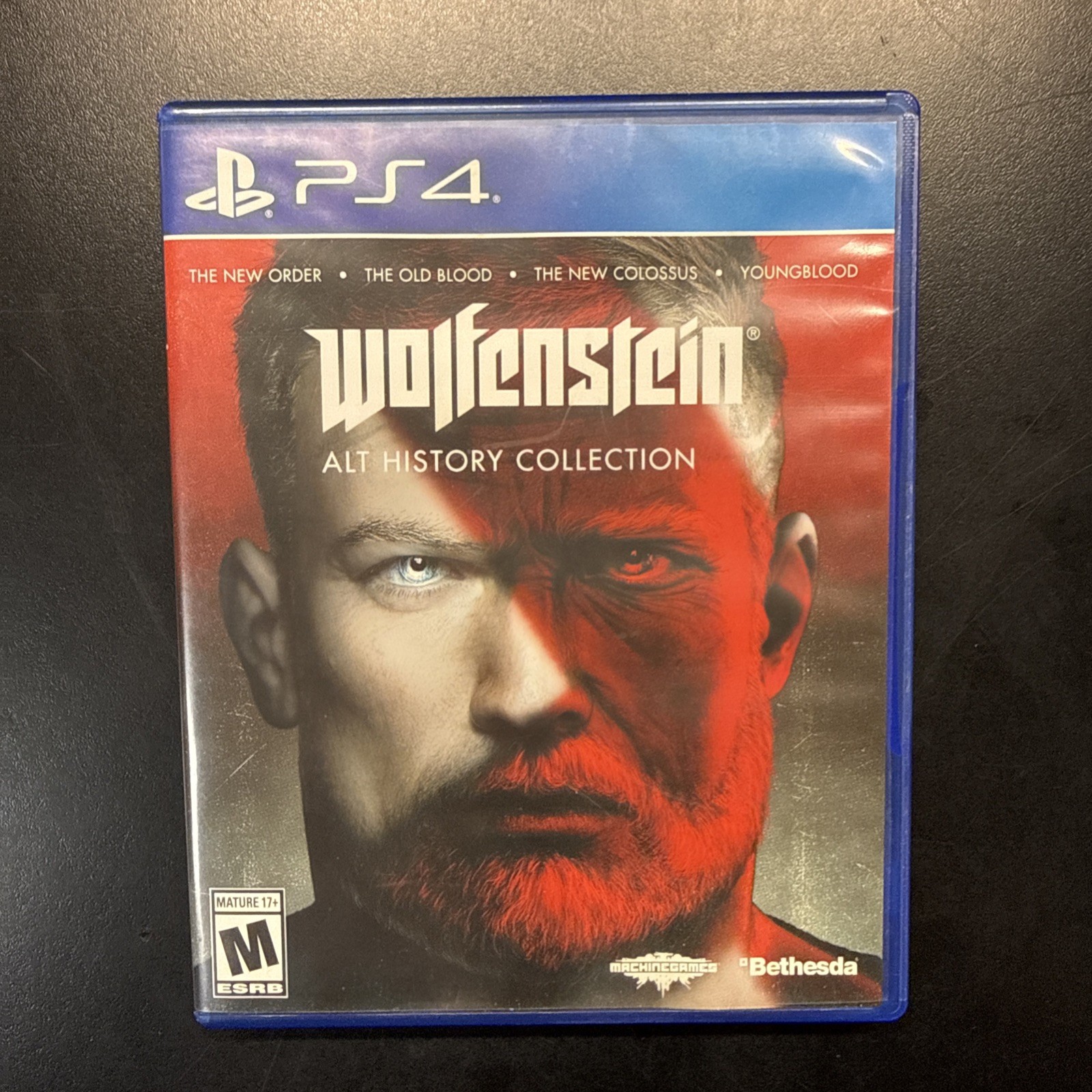 Bethesda Wolfenstein: Alt History Collection PS4 PRISTINE DISCS Bethesda Wolfenstein: Alt History Collection PS4 PRISTINE DISCS