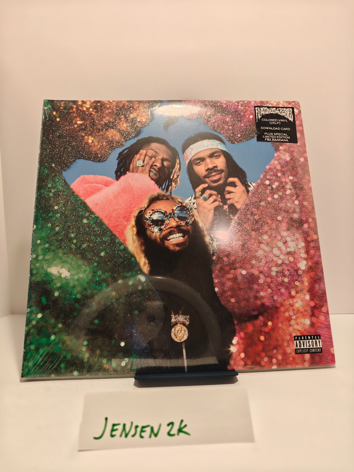 Flatbush Zombies Vacation In Hell 2xLP Smoke Vinyl 1st Pressing Sealed w Bandana