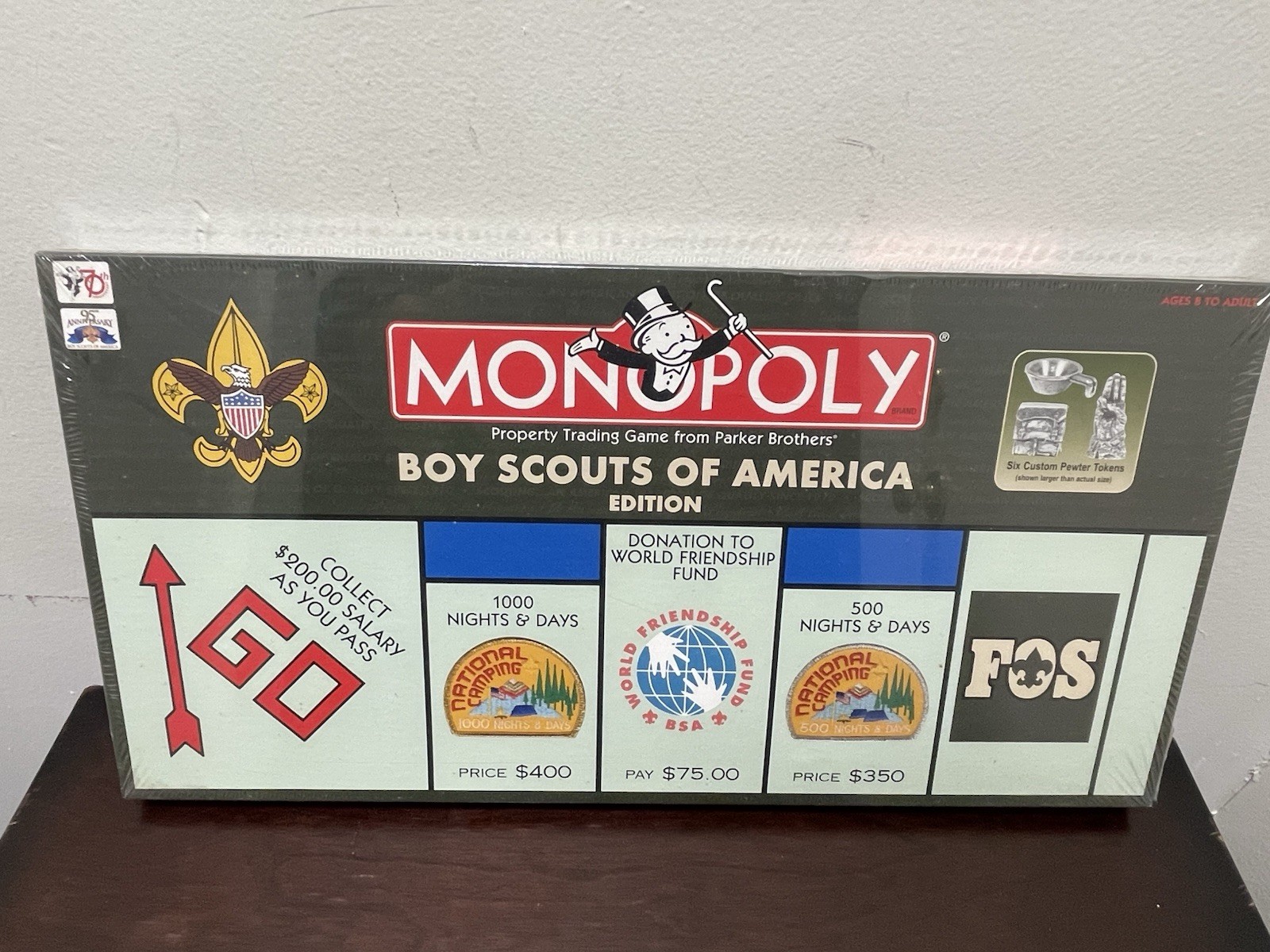 Rare 2004 Boys Scouts of America Monopoly Game by USAopoly Brand New Sealed Rare 2004 Boys Scouts of America Monopoly Game by USAopoly Brand New Sealed