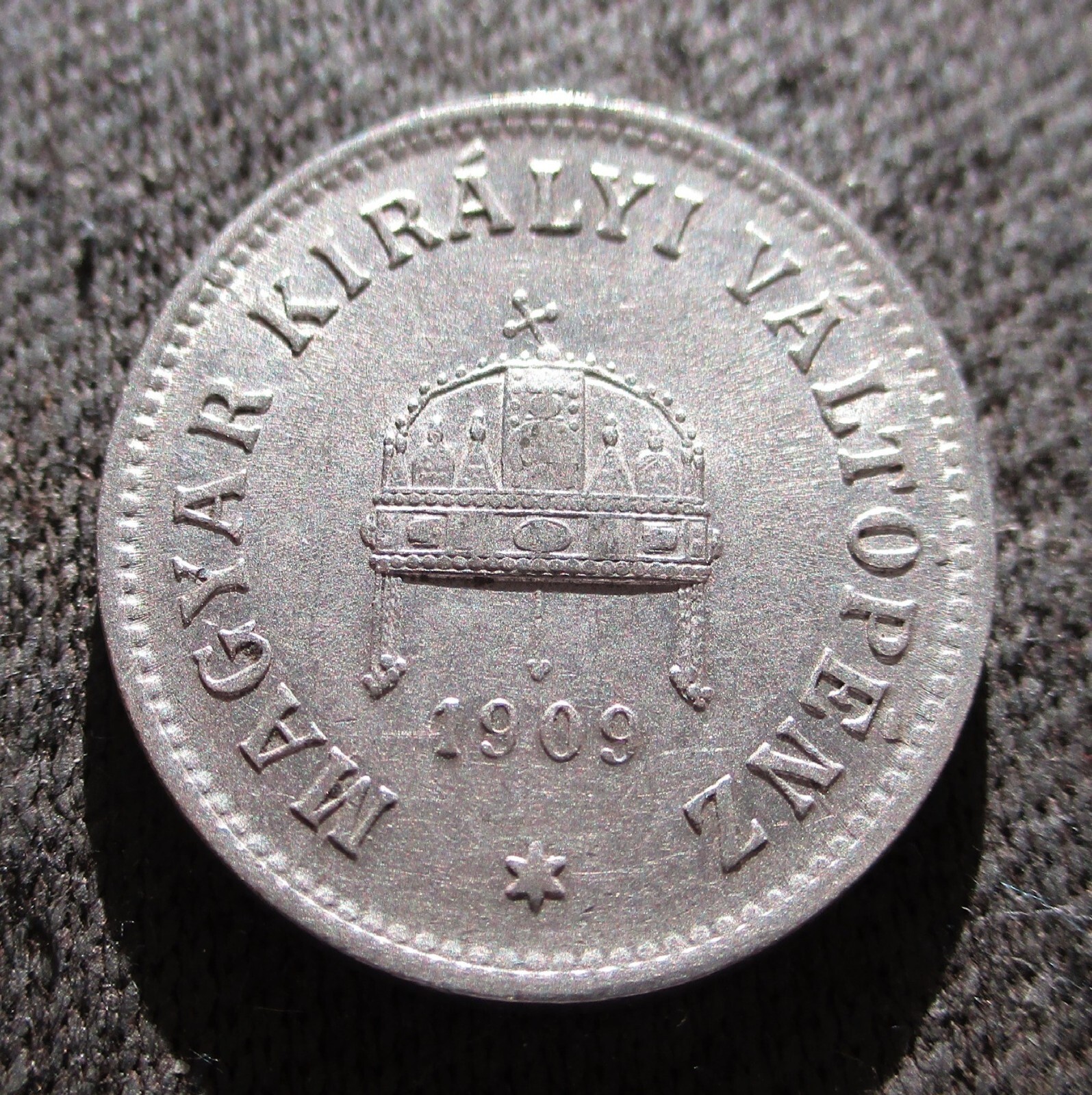 OLD COIN OF AUSTRIA-HUNGARY HABSBURG EMPIRE 10 FILLER 1909 FRANZ JOSEPH I OLD COIN OF AUSTRIA-HUNGARY HABSBURG EMPIRE 10 FILLER 1909 FRANZ JOSEPH I