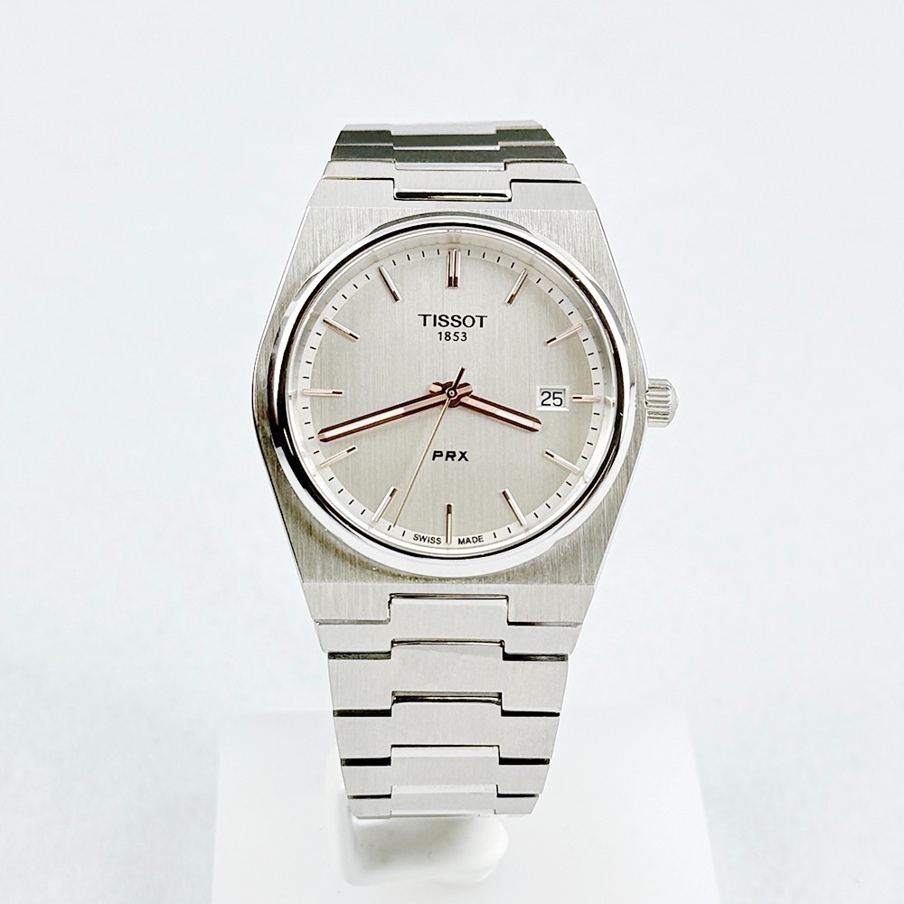 Tissot PRX 40mm Men's Quartz Silver Dial Stainless Watch T137.410.11.031.00