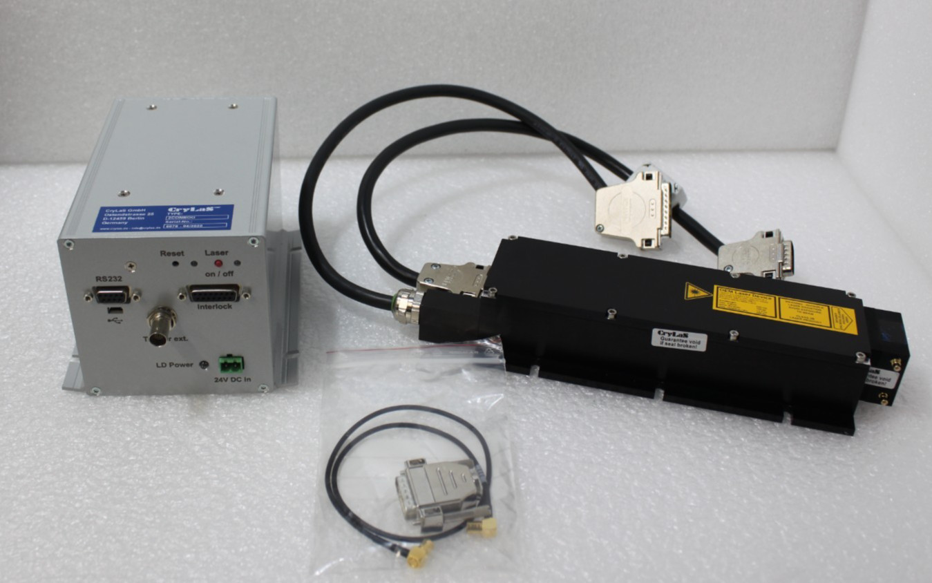 CRYLAS  diode-pumped laser head FTSS 355-50/2CONBOO 355nm complete