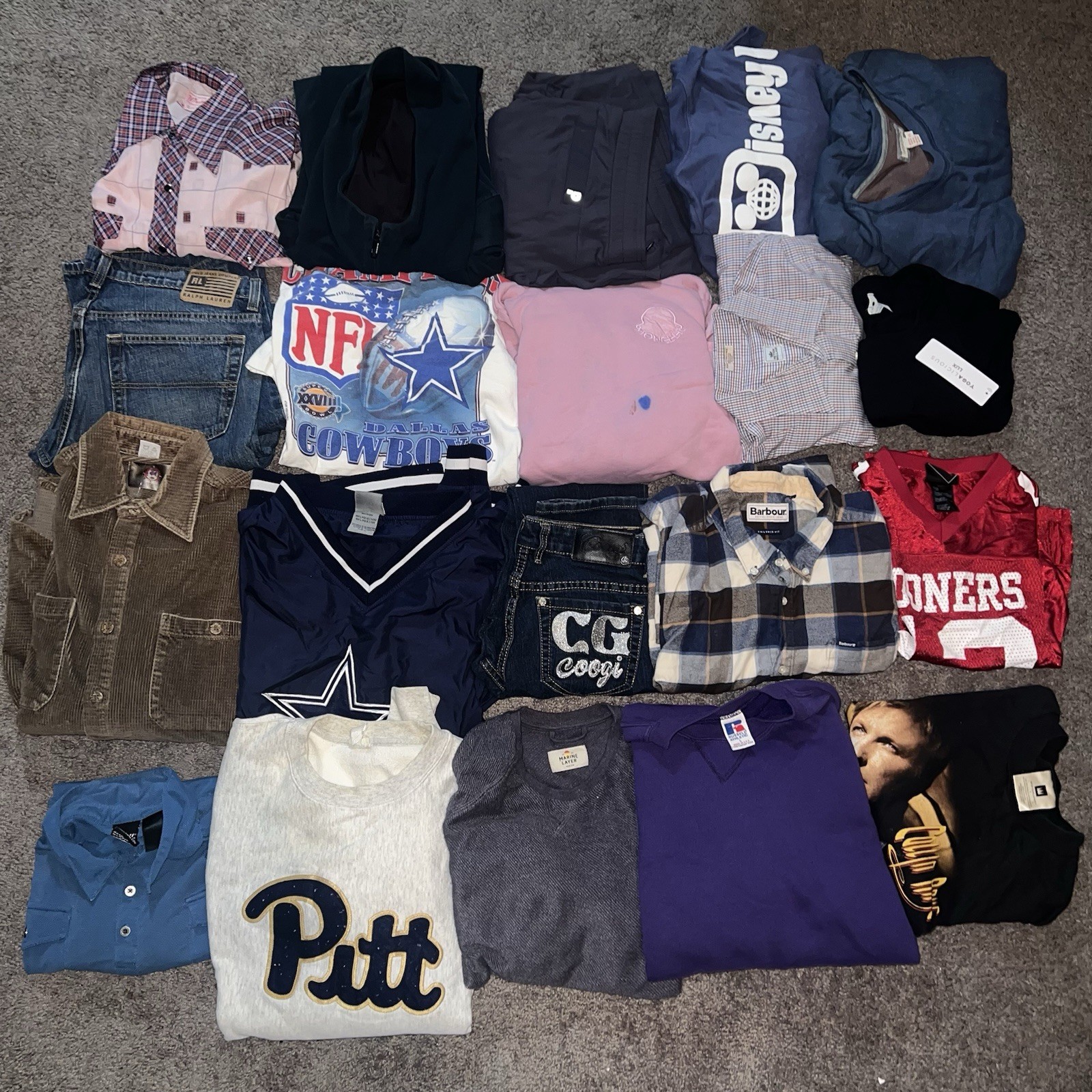 Premium Reseller Wholesale Clothing Lot -20 Piece Bundle | Shirts,Y2K, Etc
