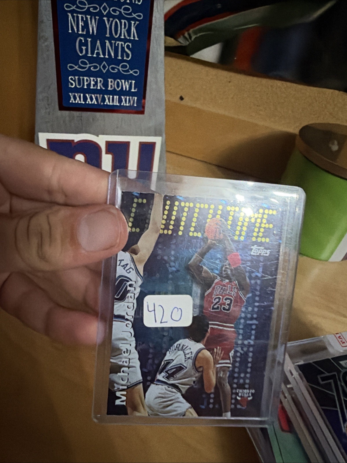 1997-98 Topps - Clutch Time Michael Jordan #CT1 1997-98 Topps - Clutch Time Michael Jordan #CT1